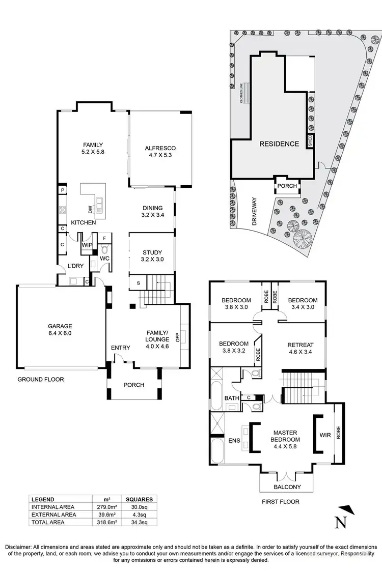 Floorplan of Homely house listing, 30 Naughton Grove, Blackburn VIC 3130