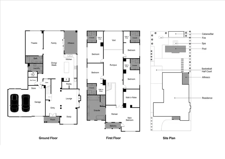 Floorplan of Homely house listing, 91 Kunyung Road, Mount Eliza VIC 3930