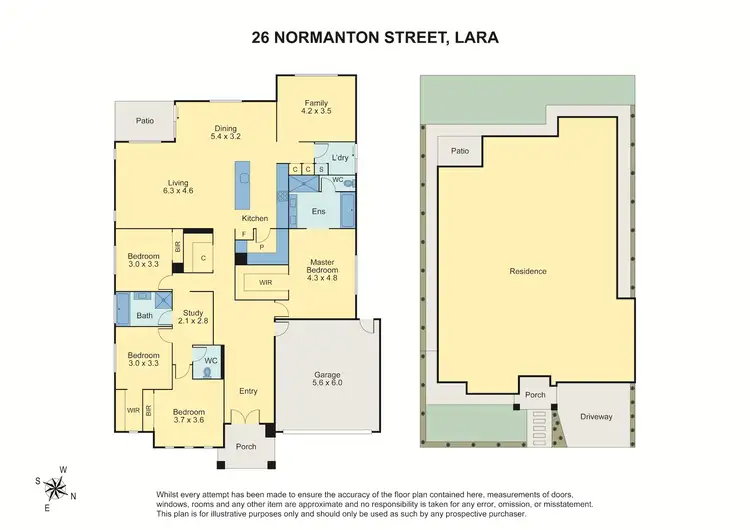 Floorplan of Homely house listing, 26 Normanton Street, Lara VIC 3212
