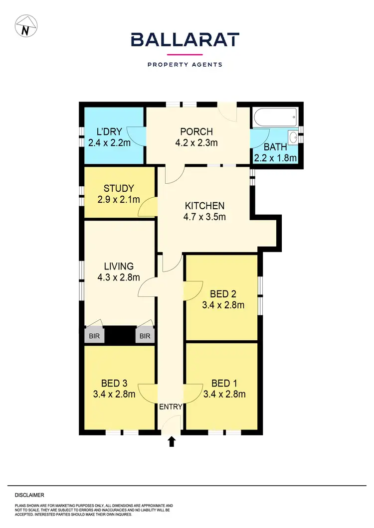 Floorplan of Homely house listing, 9132 Western Highway, Leigh Creek VIC 3352