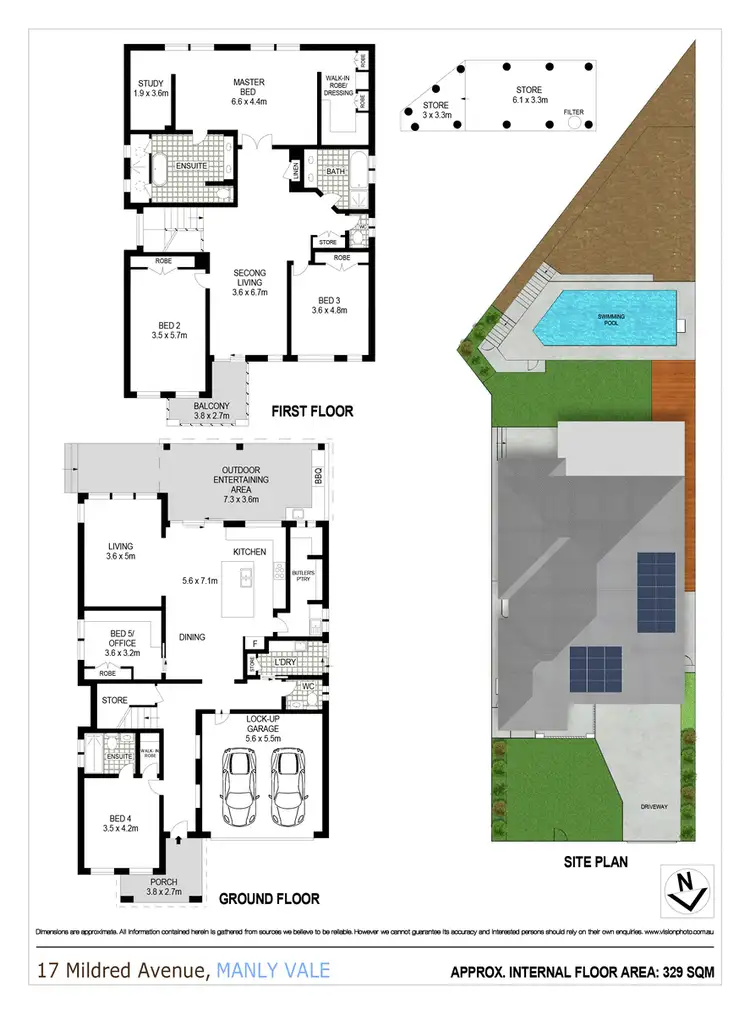 Floorplan of Homely house listing, 17 Mildred Avenue, Manly Vale NSW 2093