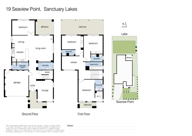 Floorplan of Homely house listing, 19 Seaview Point, Sanctuary Lakes VIC 3030