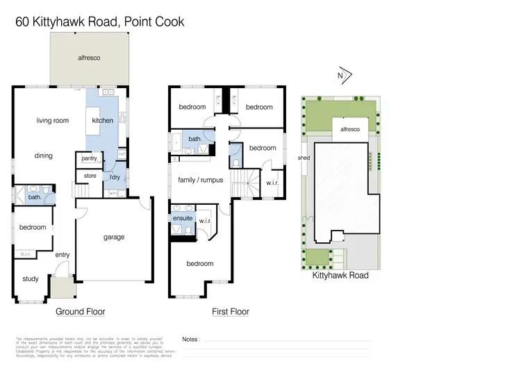 Floorplan of Homely house listing, 60 Kittyhawk Road, Point Cook VIC 3030