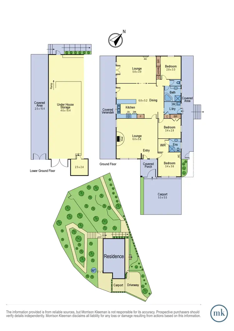 Floorplan of Homely house listing, 1/6 Pitura Place, Eltham VIC 3095