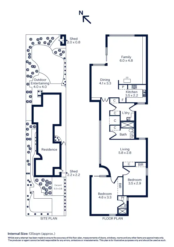 Floorplan of Homely house listing, 30 Lyons Street, Williamstown VIC 3016