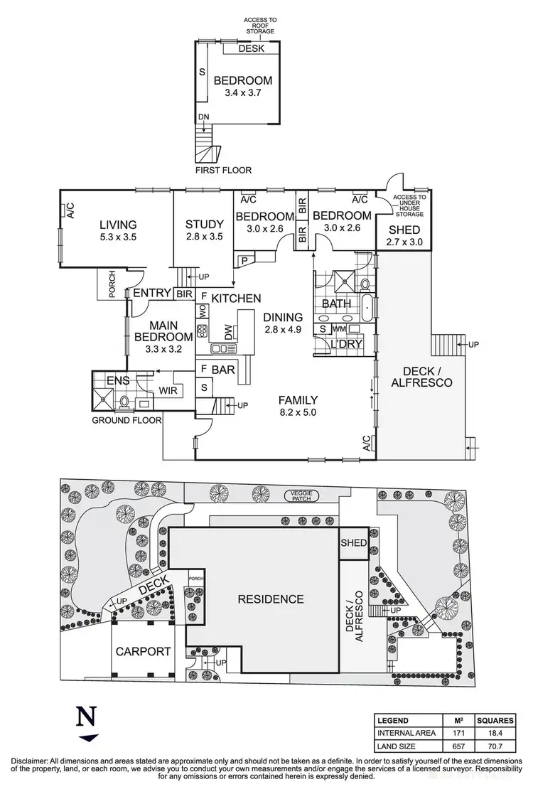 Floorplan of Homely house listing, 191 Beales Road, St Helena VIC 3088