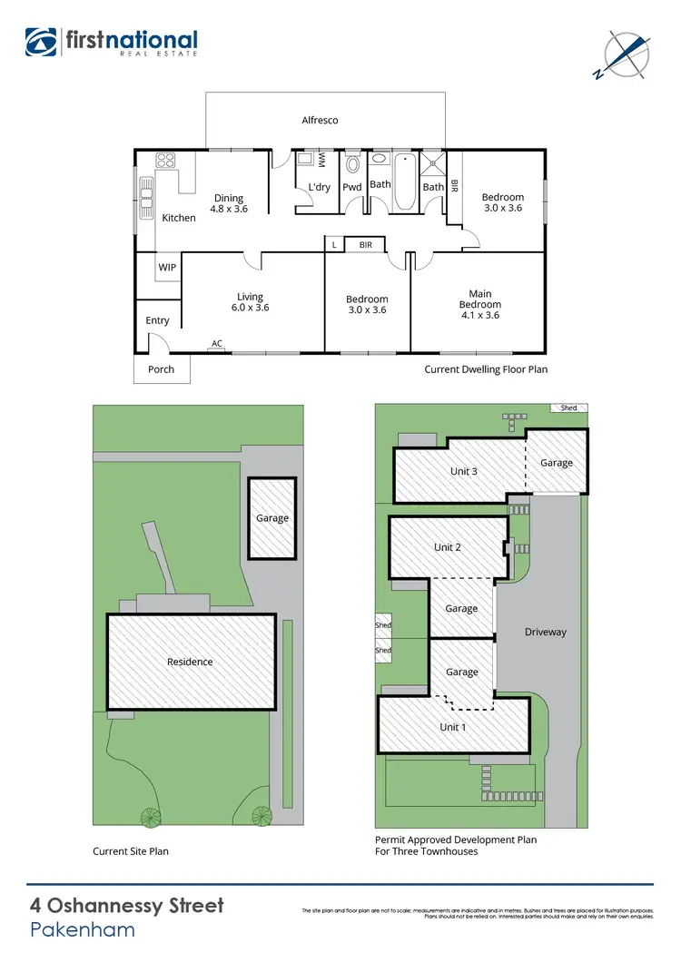 Floorplan of Homely house listing, 4 Oshannessy Street, Pakenham VIC 3810