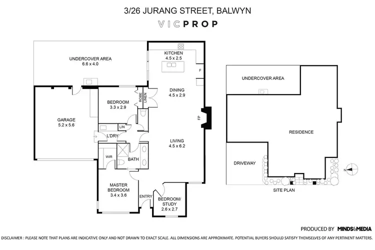 Floorplan of Homely townhouse listing, 3/26 Jurang Street, Balwyn VIC 3103