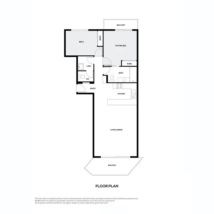 Floorplan of Homely apartment listing, 5/44 Edmund Street, Kings Beach QLD 4551