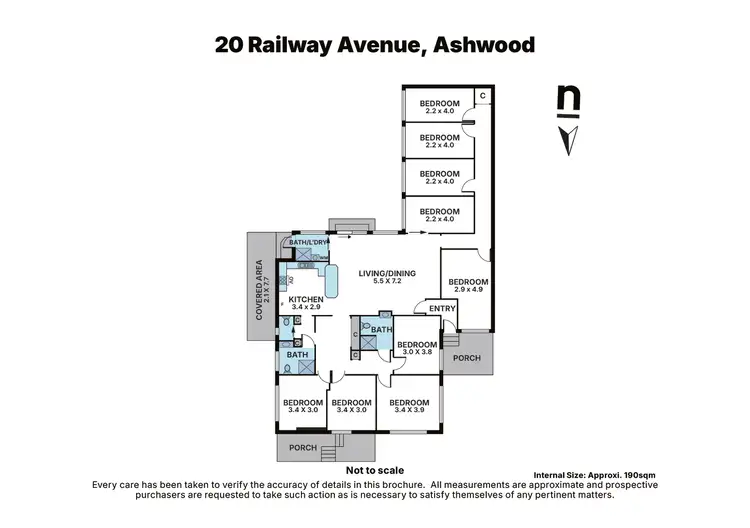 Floorplan of Homely house listing, 20 Railway Avenue, Ashwood VIC 3147