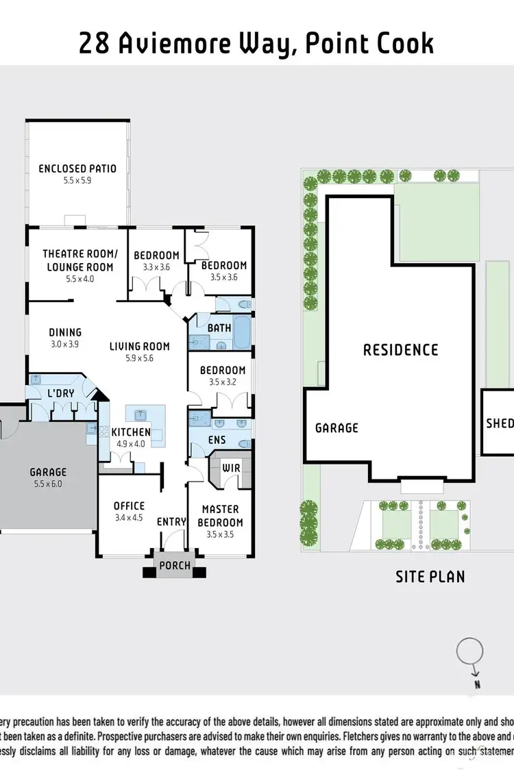 Floorplan of Homely house listing, 28 Aviemore Way, Point Cook VIC 3030