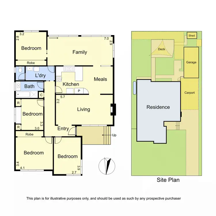 Floorplan of Homely house listing, 69 Wallara Crescent, Bundoora VIC 3083