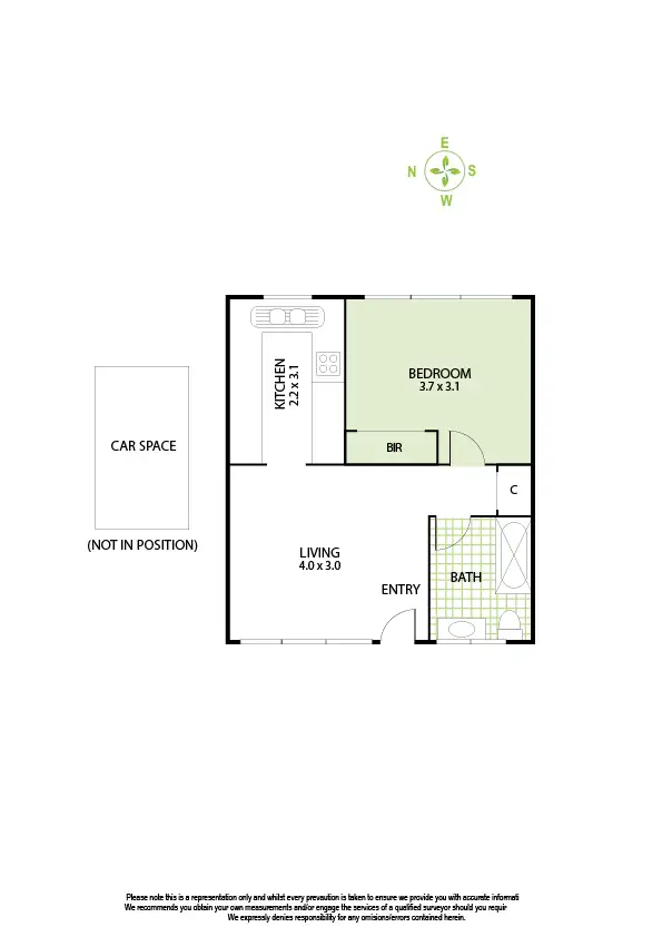 Floorplan of Homely apartment listing, 8/54 Narong Road, Caulfield North VIC 3161