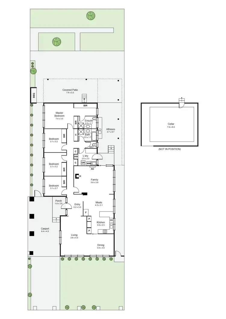 Floorplan of Homely house listing, 20 Mimosa Road, Carnegie VIC 3163