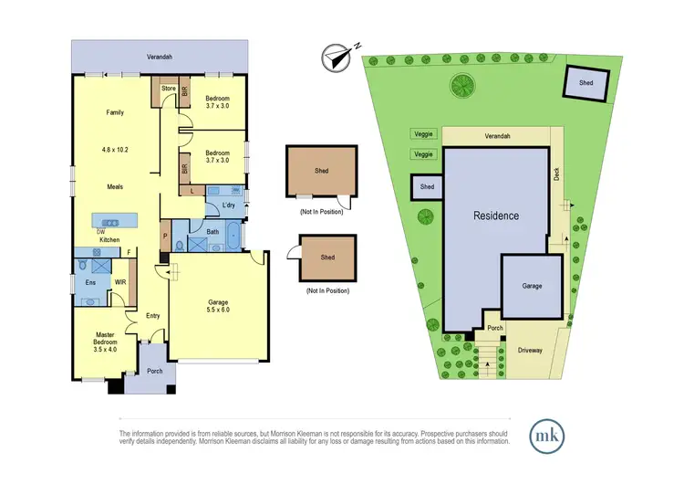 Floorplan of Homely house listing, 14 Clyde Road, Mernda VIC 3754