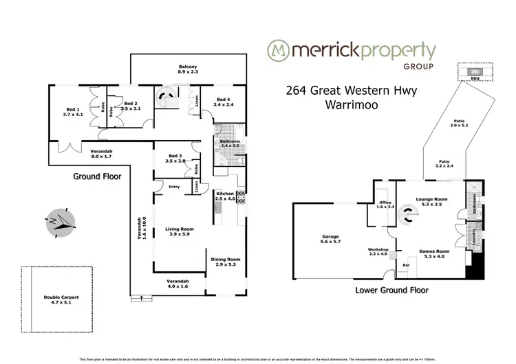 Floorplan of Homely house listing, 264 Great Western Highway, Warrimoo NSW 2774