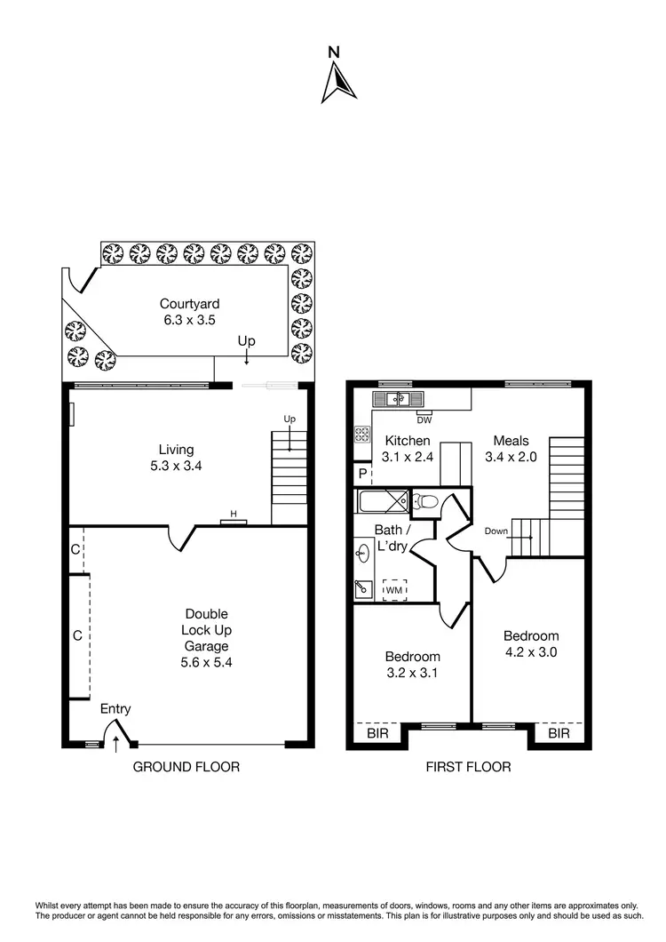 Floorplan of Homely apartment listing, 4/2 Crimea Street, St Kilda VIC 3182
