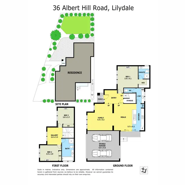 Floorplan of Homely house listing, 36 Albert Hill Road, Lilydale VIC 3140