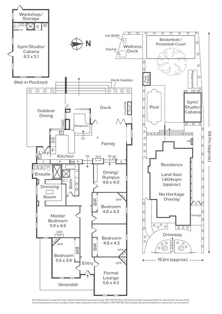 Floorplan of Homely house listing, Address available on request