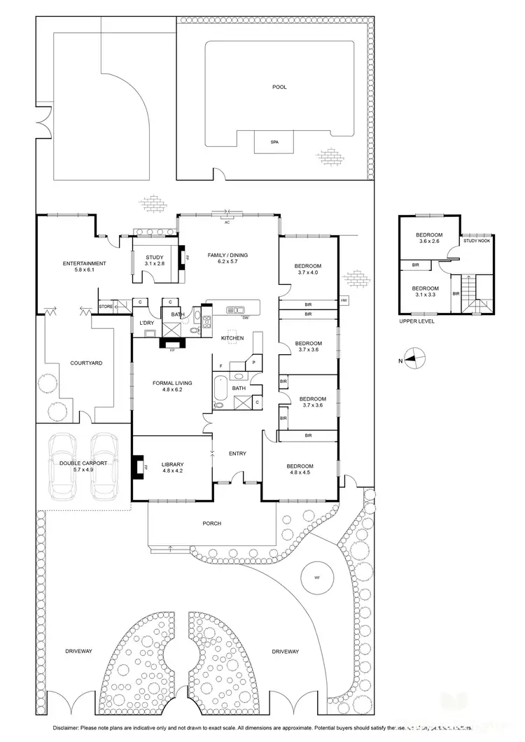 Floorplan of Homely house listing, 39 Leslie Road, Essendon VIC 3040