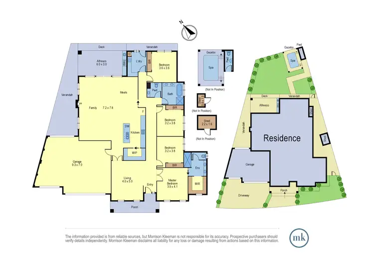 Floorplan of Homely house listing, 3 Mowbray Street, Mernda VIC 3754