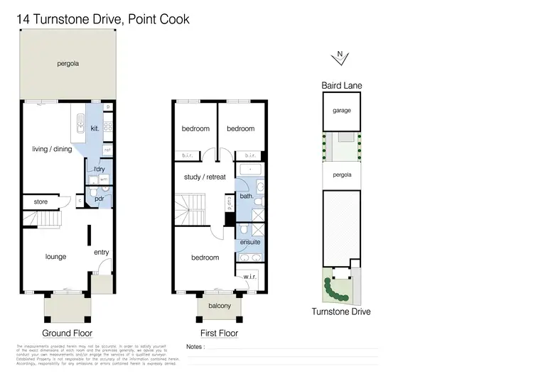 Floorplan of Homely house listing, 14 Turnstone Drive, Point Cook VIC 3030