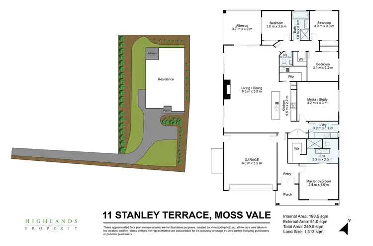 Floorplan of Homely house listing, 11 Stanley Terrace, Moss Vale NSW 2577