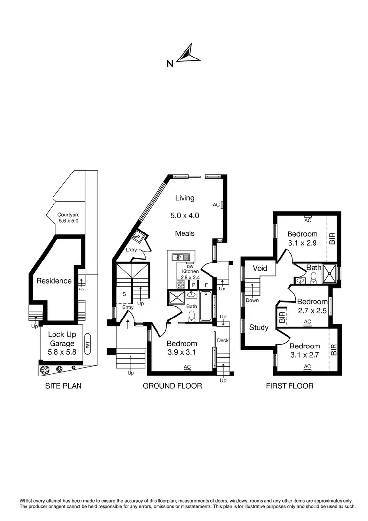 Floorplan of Homely townhouse listing, 3/7 Moona Court, Chadstone VIC 3148