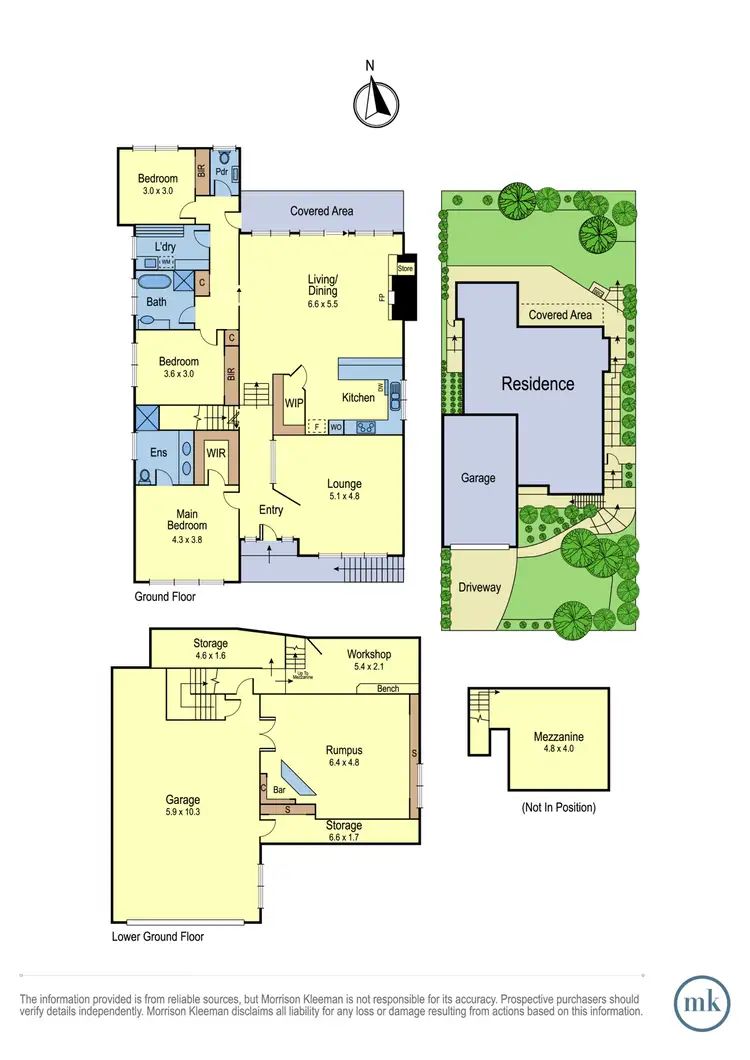 Floorplan of Homely house listing, 3 Hakea Street, Watsonia North VIC 3087