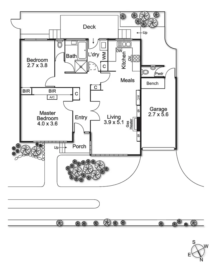 Floorplan of Homely unit listing, 2/32 Northcote Avenue, Balwyn VIC 3103