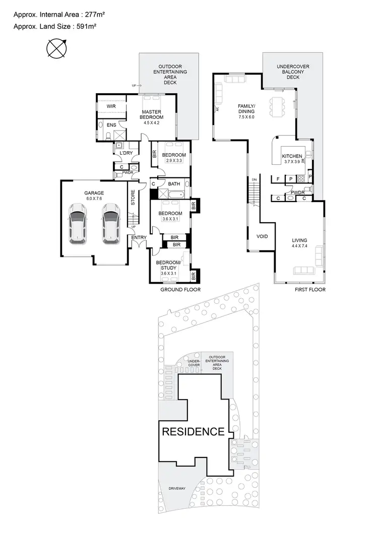 Floorplan of Homely house listing, 7 Links Drive, Torquay VIC 3228