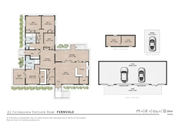 Floorplan of Homely house listing, 22 FAIRNEYVIEW FERNVALE Road, Fernvale QLD 4306