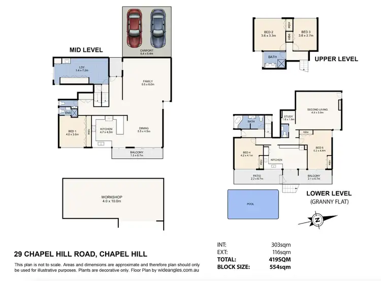 Floorplan of Homely house listing, 29 Chapel Hill Road, Chapel Hill QLD 4069