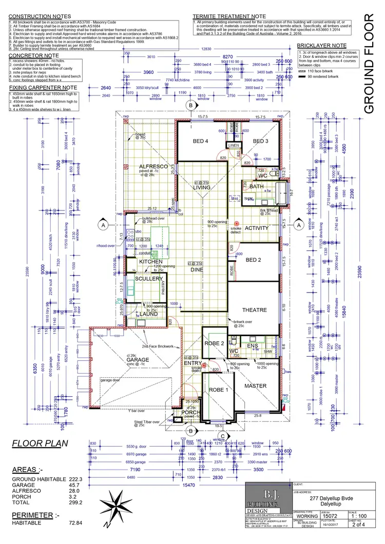 Floorplan of Homely house listing, 277 Dalyellup Boulevard, Dalyellup WA 6230