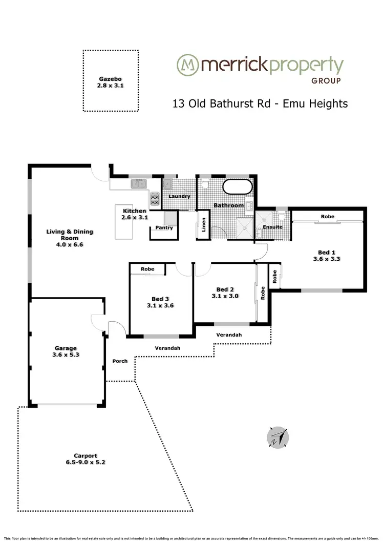 Floorplan of Homely house listing, 13 Old Bathurst Road, Emu Heights NSW 2750