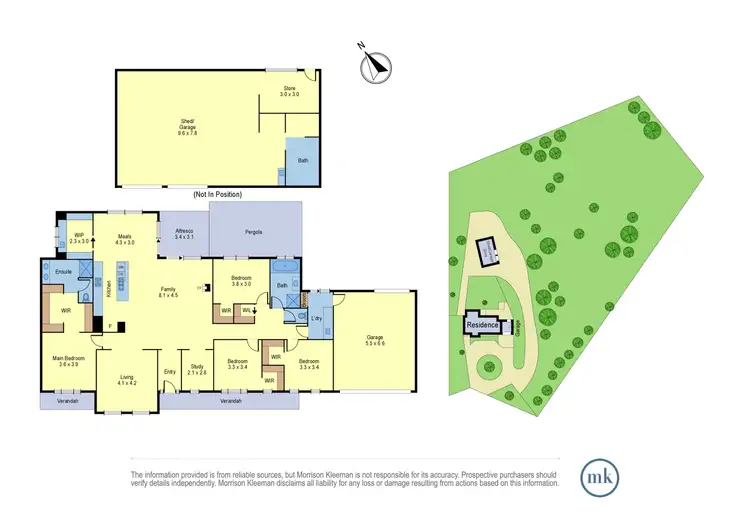 Floorplan of Homely house listing, 8 Mount View Road, Wandong VIC 3758