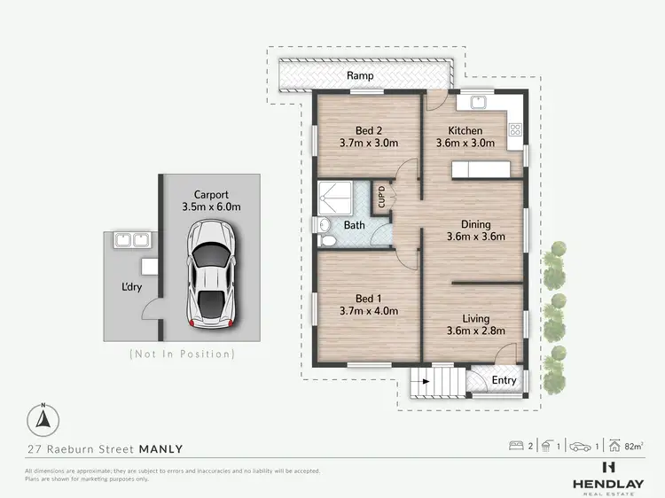 Floorplan of Homely house listing, 27 Raeburn Street, Manly QLD 4179