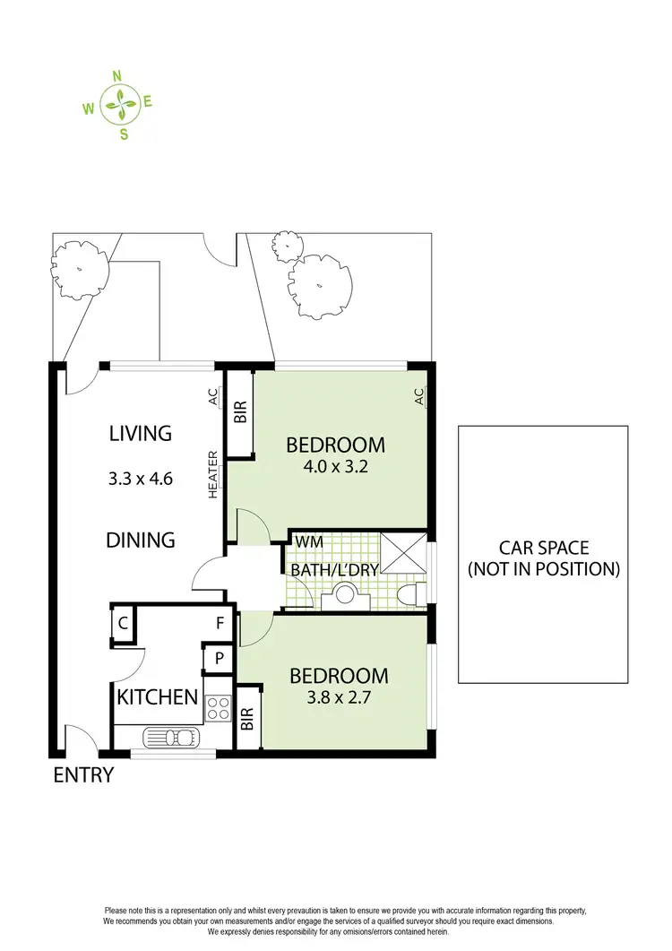 Floorplan of Homely apartment listing, 4/66-70 Grosvenor Street, Balaclava VIC 3183