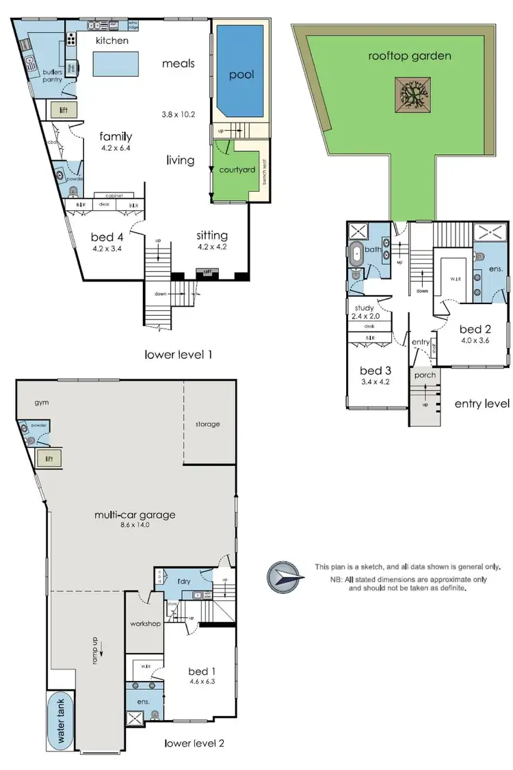 Floorplan of Homely house listing, 2 Vassil Court, Warrandyte VIC 3113