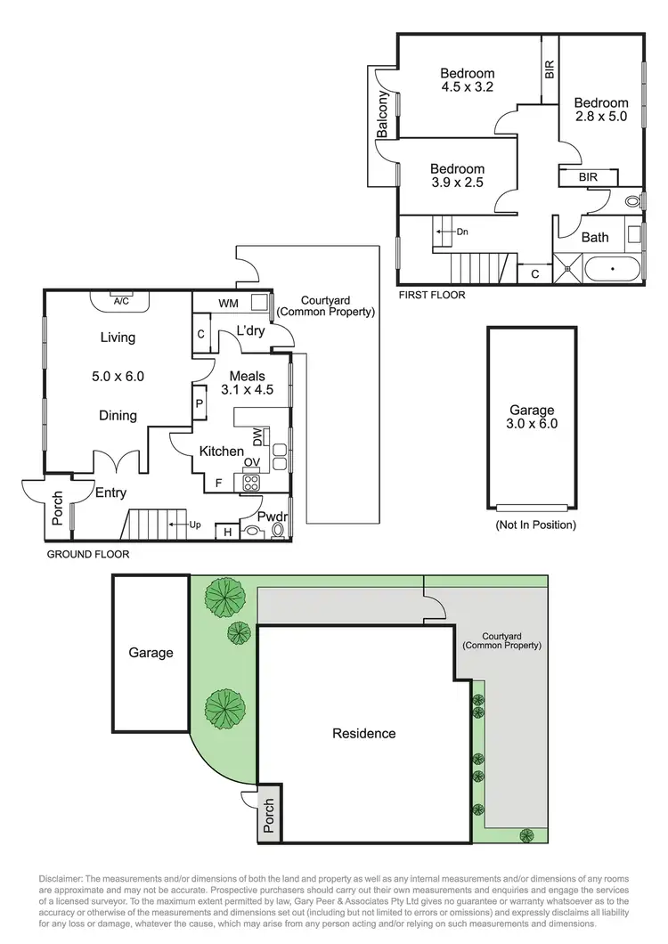Floorplan of Homely townhouse listing, 9/1017 Glen Huntly Road, Caulfield VIC 3162