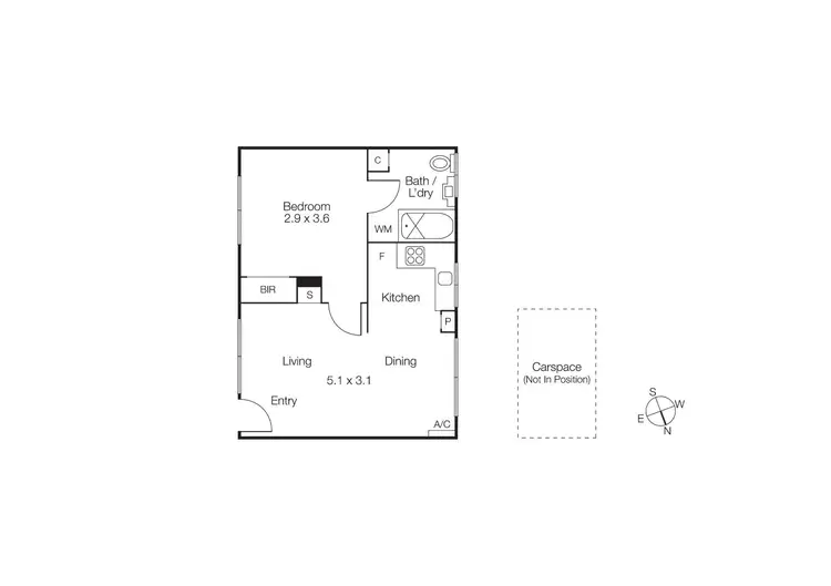 Floorplan of Homely apartment listing, 9/5 Redan Street, St Kilda VIC 3182