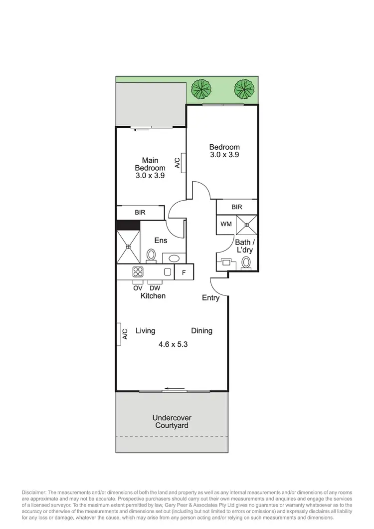 Floorplan of Homely apartment listing, 3/4A Lansdowne Road, St Kilda East VIC 3183