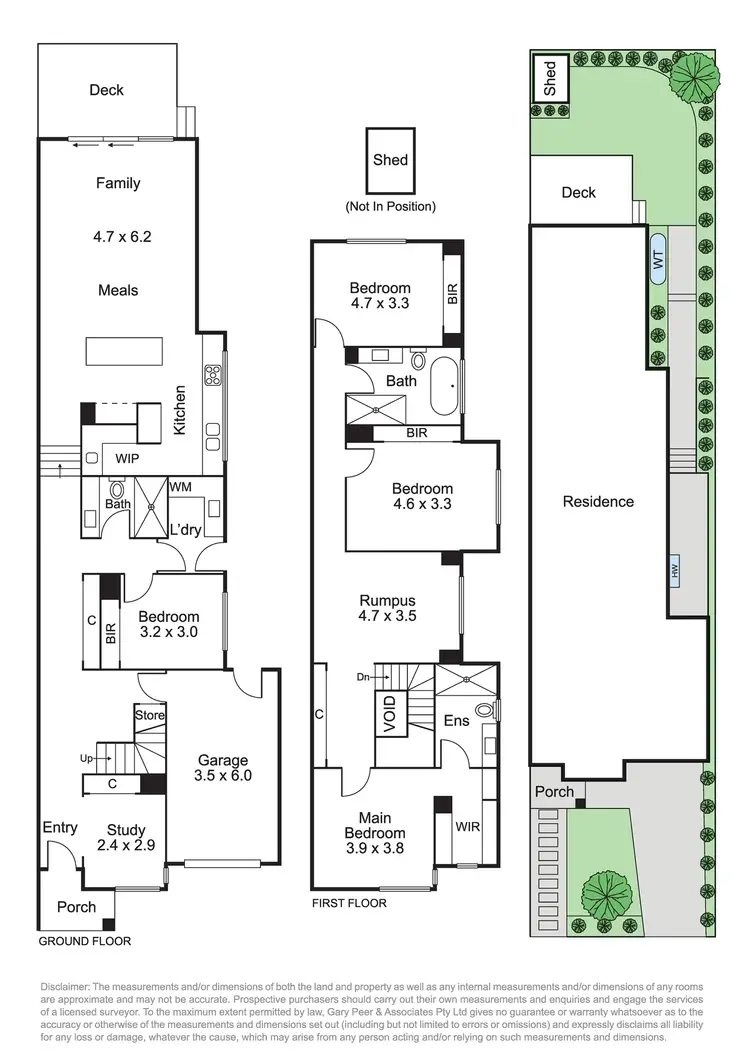 Floorplan of Homely townhouse listing, 21b Richard Street, Bentleigh East VIC 3165