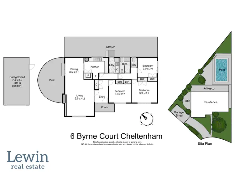 Floorplan of Homely house listing, 6 Byrne Court, Cheltenham VIC 3192
