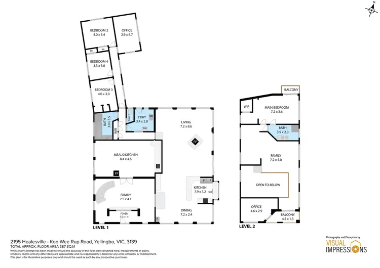 Floorplan of Homely house listing, 2195 Healesville Koo Wee Rup Road, Yellingbo VIC 3139