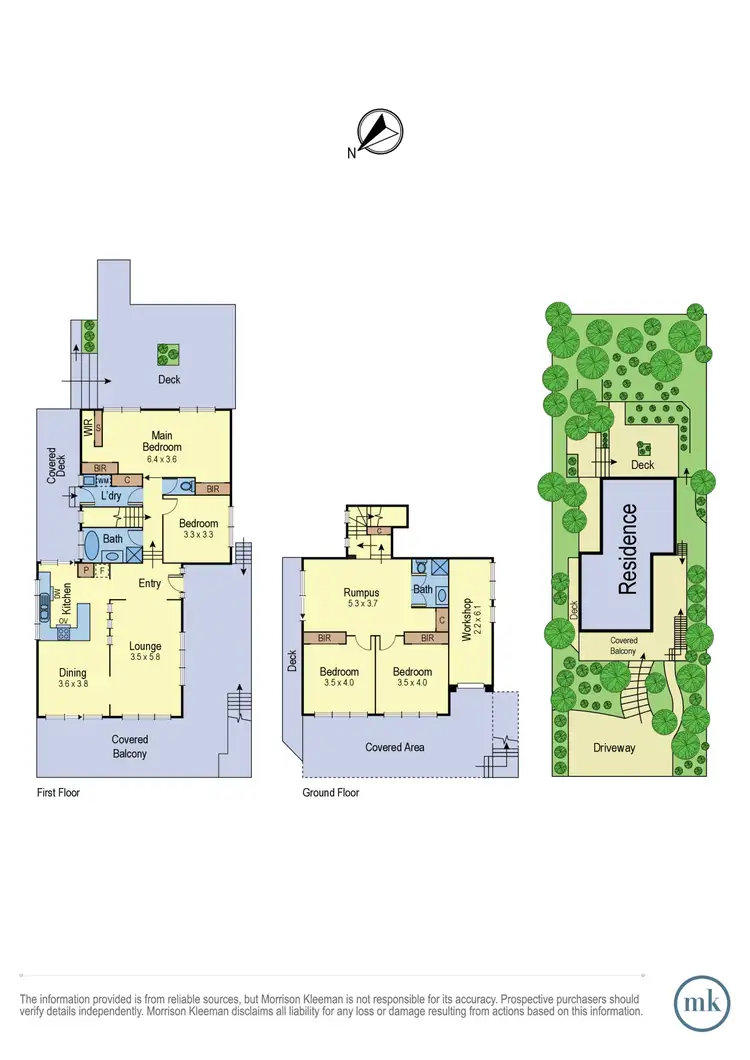 Floorplan of Homely house listing, 42 Belmont Crescent, Montmorency VIC 3094
