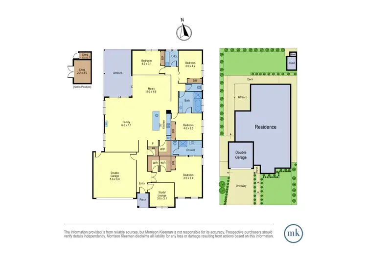 Floorplan of Homely house listing, 42 Midland Road, Doreen VIC 3754