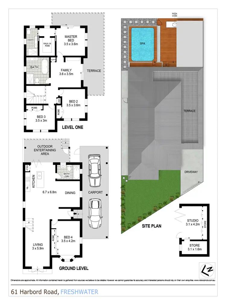 Floorplan of Homely house listing, 61 Harbord Road, Freshwater NSW 2096