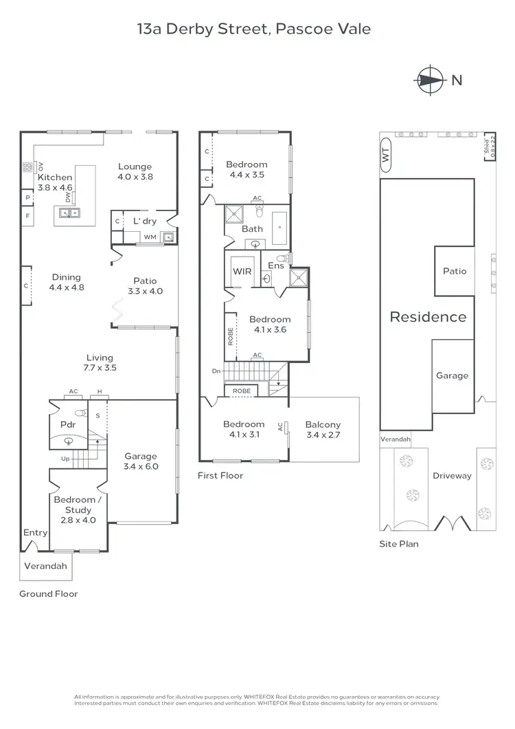 Floorplan of Homely house listing, 13A Derby Street, Pascoe Vale VIC 3044