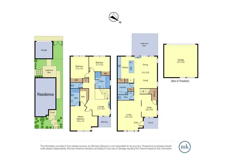 Floorplan of Homely house listing, 14 Millstream Way, Mernda VIC 3754